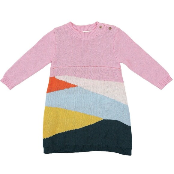 Munich Blue Baby Girl Infant Toddler Child Lot Of 3 Sweater Dresses 18-24 Months - Picture 6 of 16